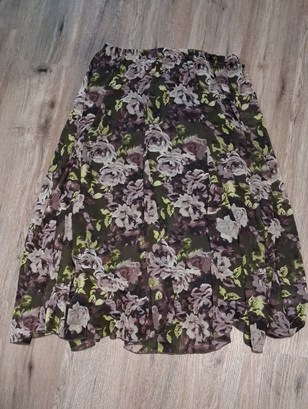 Christoper & Banks Skirt Floral